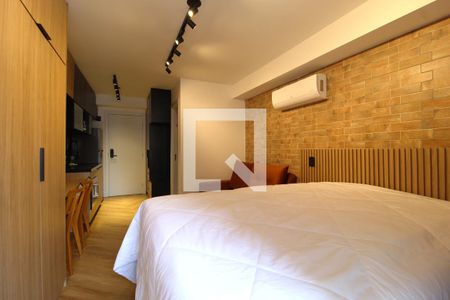 Sala/Quarto de kitnet/studio para alugar com 1 quarto, 25m² em Vila Olímpia, São Paulo