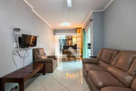 Sala de apartamento para alugar com 2 quartos, 84m² em Vila Tupi, Praia Grande