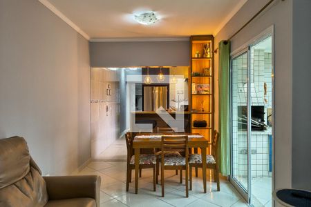 Sala de apartamento para alugar com 2 quartos, 84m² em Vila Tupi, Praia Grande