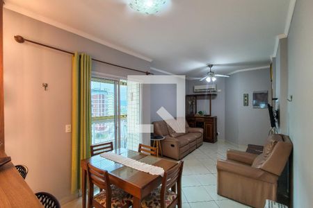 Sala de apartamento para alugar com 2 quartos, 84m² em Vila Tupi, Praia Grande