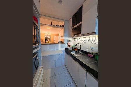 Cozinha de apartamento à venda com 2 quartos, 56m² em Buritis, Belo Horizonte