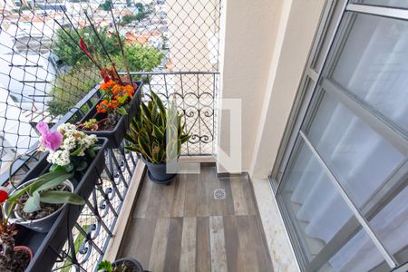 Varanda de apartamento à venda com 3 quartos, 70m² em Vila Gomes Cardim, São Paulo