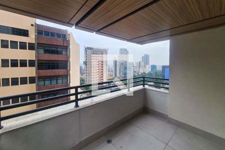 Vista/Varanda de apartamento à venda com 1 quarto, 44m² em Pinheiros, São Paulo