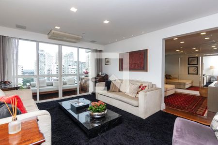 Sala de apartamento à venda com 2 quartos, 192m² em Campo Belo, São Paulo