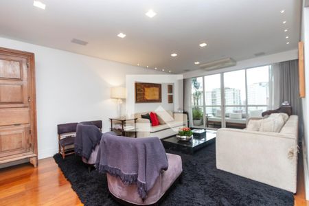 Sala de apartamento à venda com 2 quartos, 192m² em Campo Belo, São Paulo