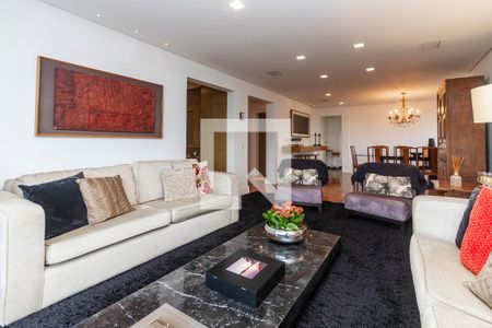 Sala de apartamento à venda com 2 quartos, 192m² em Campo Belo, São Paulo