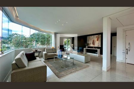 Sala  de casa à venda com 5 quartos, 438m² em São Bento, Belo Horizonte