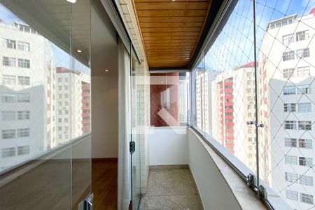 Varanda da Sala de apartamento à venda com 2 quartos, 90m² em Grajaú, Belo Horizonte