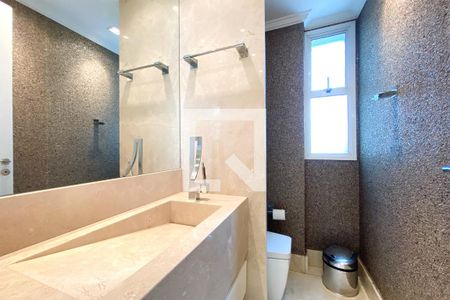 Lavabo da Sala de apartamento para alugar com 2 quartos, 114m² em Vila da Serra, Nova Lima