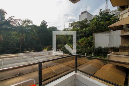 Varanda e Vista de apartamento para alugar com 1 quarto, 80m² em Cerqueira César, São Paulo