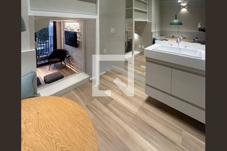 Sala de apartamento para alugar com 1 quarto, 31m² em Perdizes, São Paulo