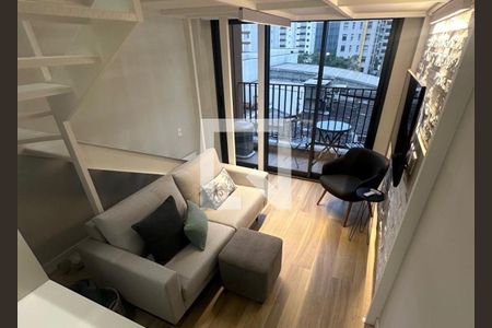 Sala de apartamento para alugar com 1 quarto, 31m² em Perdizes, São Paulo