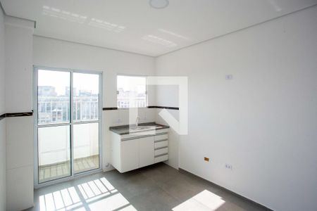 Sala/Cozinha de apartamento para alugar com 1 quarto, 37m² em Vila Clara, São Paulo