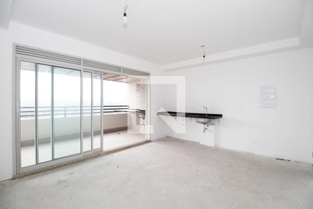 Sala e Cozinha de apartamento à venda com 2 quartos, 67m² em Pinheiros, São Paulo
