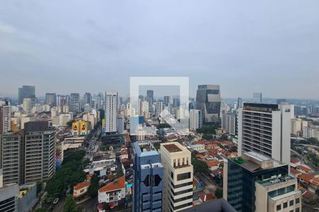 Vista/Varanda de apartamento à venda com 1 quarto, 44m² em Pinheiros, São Paulo