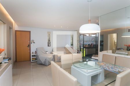 sala de apartamento à venda com 3 quartos, 140m² em Buritis, Belo Horizonte