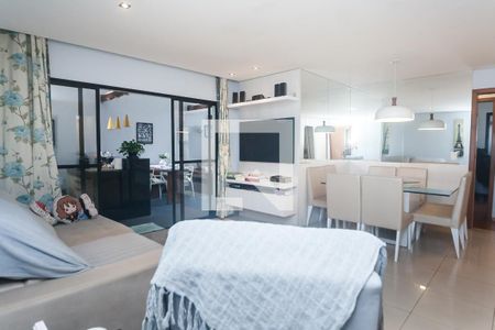 sala de apartamento à venda com 3 quartos, 140m² em Buritis, Belo Horizonte