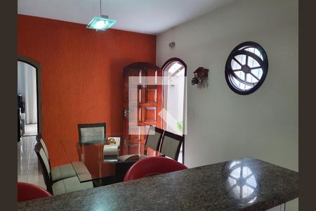 Sala de Jantar de casa à venda com 3 quartos, 176m² em Jardim Guacuri, Diadema