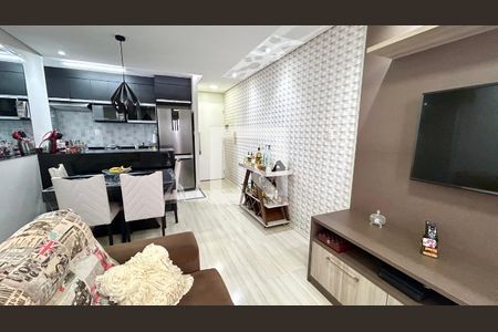 Sala de apartamento à venda com 2 quartos, 50m² em Vila Paulista, Guarulhos