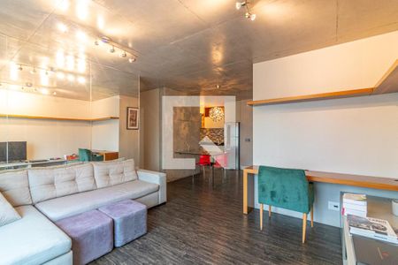 Sala de apartamento para alugar com 2 quartos, 70m² em Itaim Bibi, São Paulo