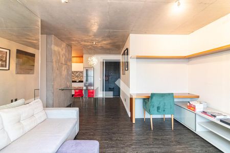 Sala de apartamento para alugar com 2 quartos, 70m² em Itaim Bibi, São Paulo