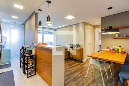 Sala/Cozinha de apartamento à venda com 2 quartos, 67m² em Brooklin, São Paulo