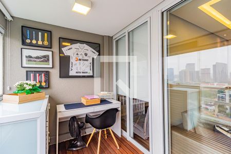 Varanda de apartamento à venda com 2 quartos, 67m² em Brooklin, São Paulo