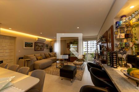 Sala de apartamento à venda com 2 quartos, 100m² em Alphaville Industrial, Barueri