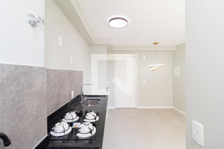 Sala/Cozinha de apartamento para alugar com 1 quarto, 28m² em Chacara Santa Lucia dos Ypes, Carapicuíba