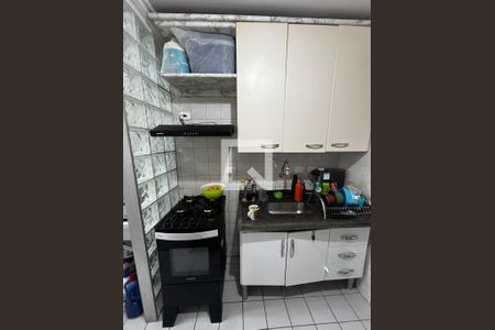 Cozinha de apartamento à venda com 2 quartos, 50m² em Jardim Celeste, São Paulo