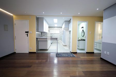 Sala de apartamento à venda com 3 quartos, 120m² em Jardim, Santo André