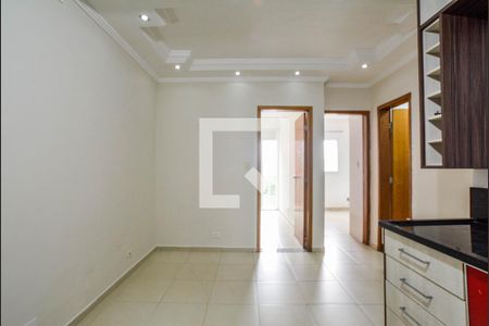 Sala/Cozinha de apartamento para alugar com 2 quartos, 40m² em Jardim Alvorada, Santo André