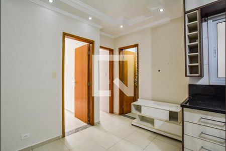 Sala/Cozinha de apartamento para alugar com 2 quartos, 40m² em Jardim Alvorada, Santo André