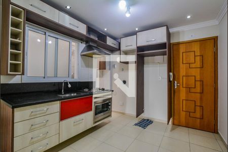 Sala/Cozinha de apartamento para alugar com 2 quartos, 40m² em Jardim Alvorada, Santo André