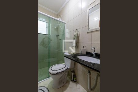 Banheiro Suíte 1 de casa de condomínio à venda com 3 quartos, 99m² em Cidade Patriarca, São Paulo