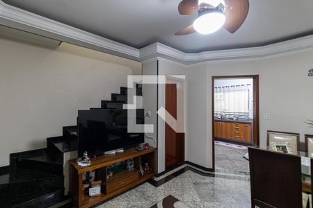 Sala de casa de condomínio à venda com 3 quartos, 99m² em Cidade Patriarca, São Paulo