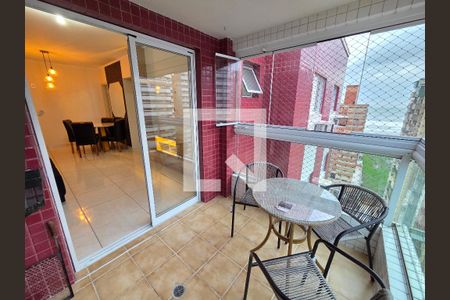 Churrasqueira de apartamento para alugar com 2 quartos, 75m² em Canto do Forte, Praia Grande