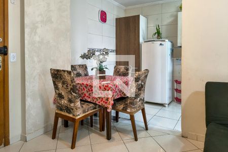 Sala de apartamento para alugar com 1 quarto, 50m² em Aviação, Praia Grande