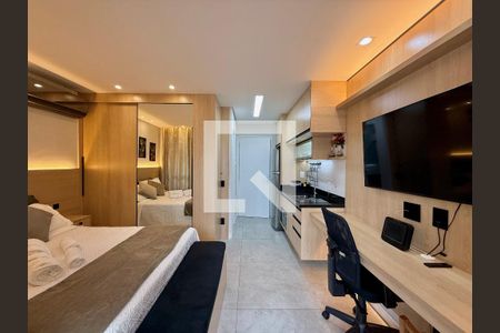 Quarto de kitnet/studio à venda com 1 quarto, 25m² em Jardim das Acacias, São Paulo