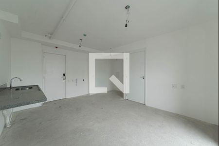 Sala - Cozinha Integrada de apartamento para alugar com 1 quarto, 48m² em Vila Cordeiro, São Paulo
