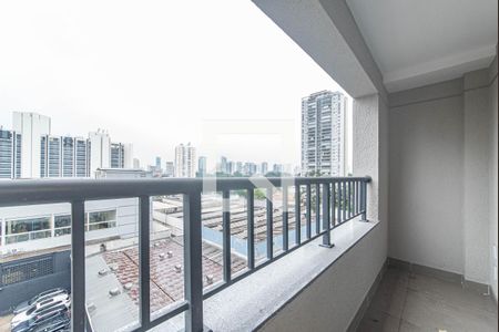 Varanda  de apartamento para alugar com 1 quarto, 48m² em Vila Cordeiro, São Paulo