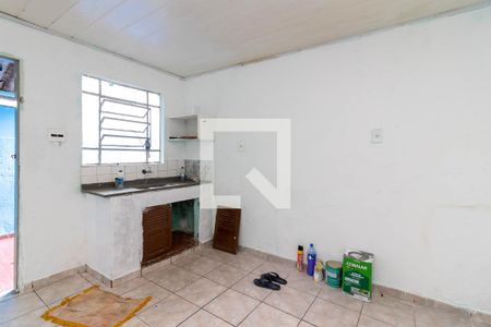 Sala/Cozinha de casa para alugar com 1 quarto, 33m² em Vila Espanhola, São Paulo