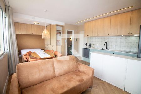 Sala de kitnet/studio para alugar com 1 quarto, 35m² em Santo Amaro, São Paulo