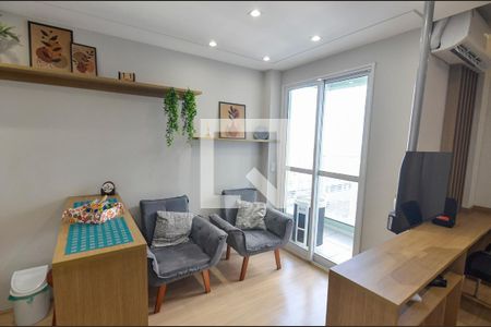 Sala/Quarto de kitnet/studio para alugar com 1 quarto, 32m² em Santo Cristo, Rio de Janeiro