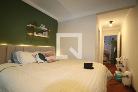 Quarto 1 suíte de casa à venda com 3 quartos, 120m² em Vila Scarpelli, Santo André