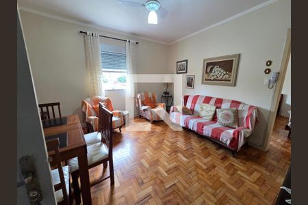 Sala de apartamento para alugar com 1 quarto, 45m² em Vila Caiçara, Praia Grande