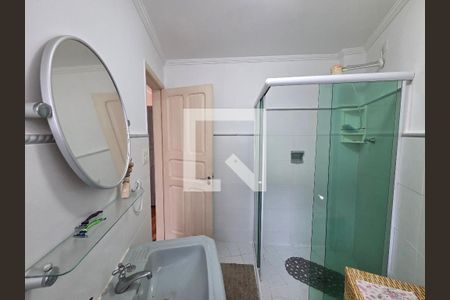 Banheiro de apartamento para alugar com 1 quarto, 45m² em Vila Caiçara, Praia Grande