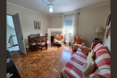 Sala de apartamento para alugar com 1 quarto, 45m² em Vila Caiçara, Praia Grande