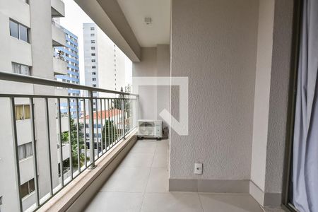 Varanda de kitnet/studio para alugar com 1 quarto, 24m² em Paraíso, São Paulo