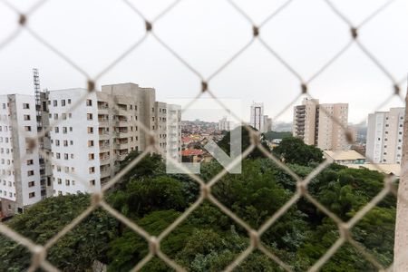varanda vista de apartamento para alugar com 2 quartos, 46m² em Parque Assuncao, Taboão da Serra